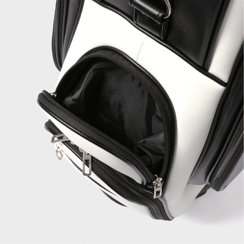 バーニーズ ニューヨーク BARNEYS NEW YORK メンズ レディース ユニセックス キャディバッグ XBMG628F ホワイト 詳細7