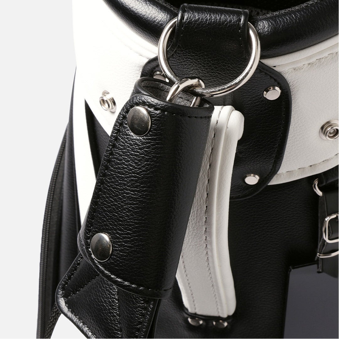 バーニーズ ニューヨーク BARNEYS NEW YORK メンズ レディース ユニセックス キャディバッグ XBMG628F ホワイト 詳細10