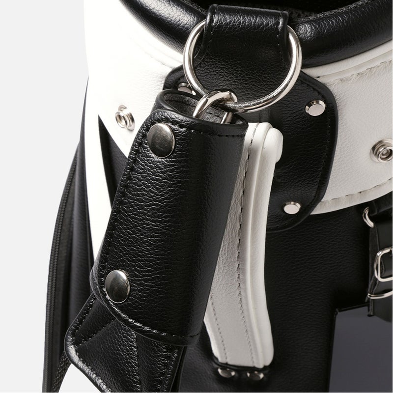 バーニーズ ニューヨーク BARNEYS NEW YORK メンズ レディース ユニセックス キャディバッグ XBMG628F ホワイト 詳細10