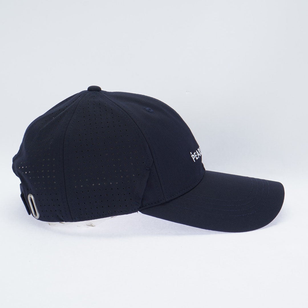 [パーリーゲイツ]PEARLY GATES ユニセックス サングラスホルダー付キメッシュCAP PAMG6ACF ネイビー　詳細1