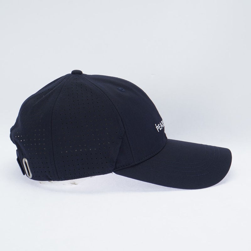 [パーリーゲイツ]PEARLY GATES ユニセックス サングラスホルダー付キメッシュCAP PAMG6ACF ネイビー　詳細1