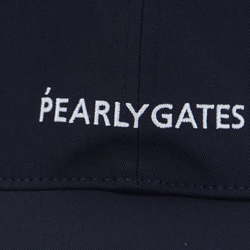 [パーリーゲイツ]PEARLY GATES ユニセックス サングラスホルダー付キメッシュCAP PAMG6ACF ネイビー　詳細4