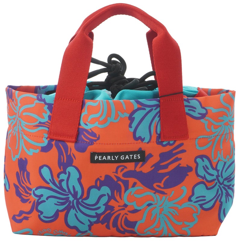 [パーリーゲイツ] PEARLY GATES ユニセックス ウサギブルーム柄3WAYカートBAG PAMG634F　レンガ　詳細