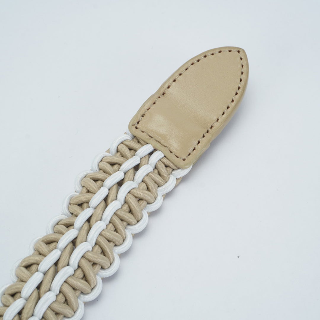 [パーリーゲイツ] PEARLY GATES ユニセックス ボーダーメッシュBELT PAMG643F　ベージュ　詳細3