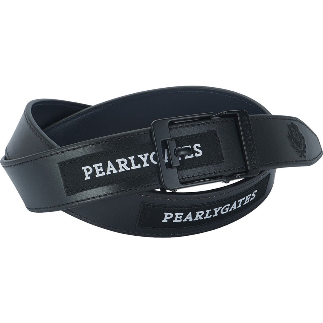 [パーリーゲイツ] PEARLY GATES ユニセックス フリーバックルレザーBELT PAMG644F　ネイビー　詳細