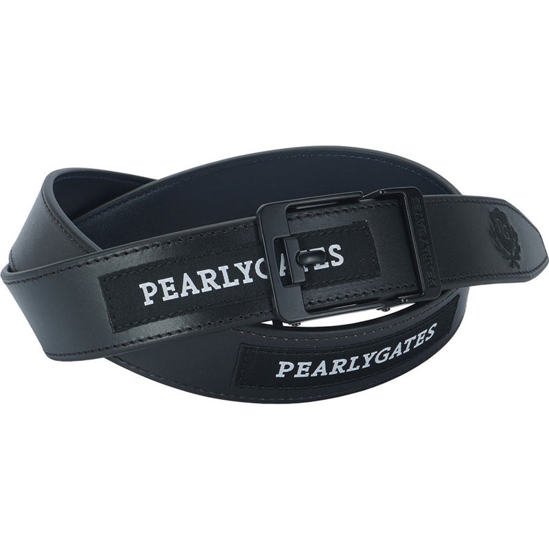 [パーリーゲイツ] PEARLY GATES ユニセックス フリーバックルレザーBELT PAMG644F　ネイビー　詳細