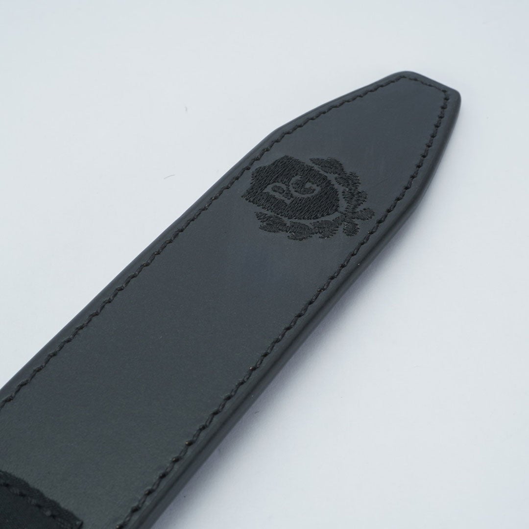 [パーリーゲイツ] PEARLY GATES ユニセックス フリーバックルレザーBELT PAMG644F　ネイビー　詳細2