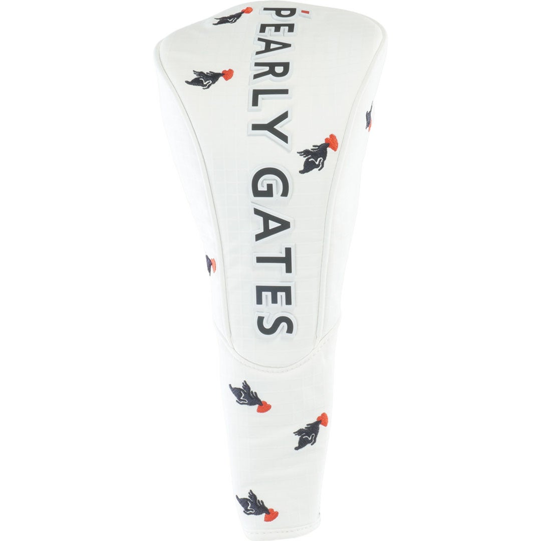 [パーリーゲイツ] PEARLY GATES ユニセックス トビウサハート柄スタンドHC PAMG688F オフホワイト　詳細