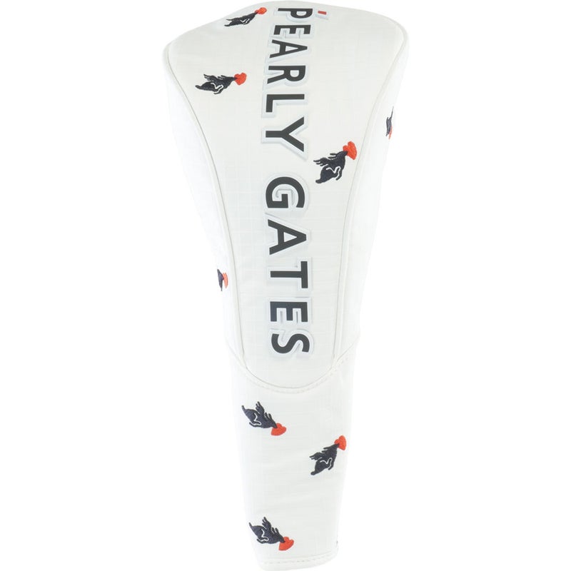 [パーリーゲイツ] PEARLY GATES ユニセックス トビウサハート柄スタンドHC PAMG688F オフホワイト　詳細