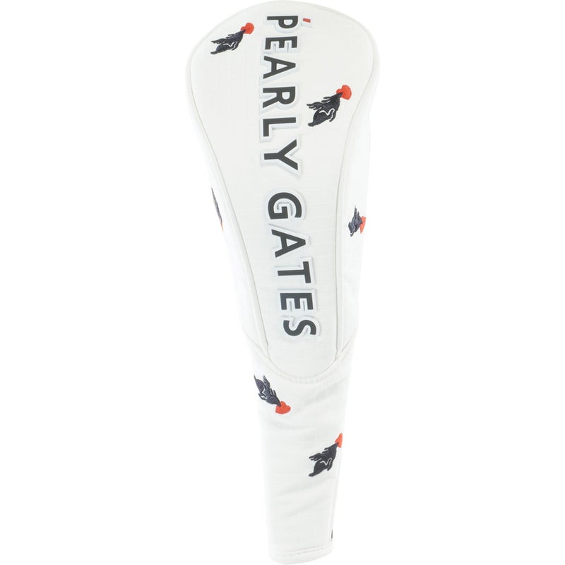 [パーリーゲイツ] PEARLY GATES ユニセックス トビウサハート柄スタンドFW PAMG689F オフホワイト　詳細