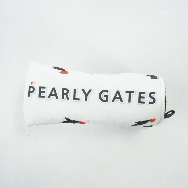 [パーリーゲイツ] PEARLY GATES ユニセックス トビウサハート柄スタンドPT PAMG68BF　オフホワイト　詳細2