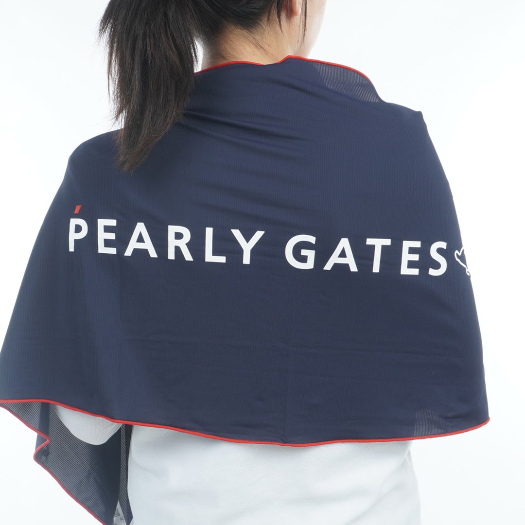 [パーリーゲイツ] PEARLY GATES ユニセックス UV&COOLタオル PAMG68GF ネイビー　詳細4