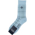 [パーリーゲイツ] PEARLY GATES メンズ チェック柄ミディアムSOX PAMG69MF ブルー　詳細