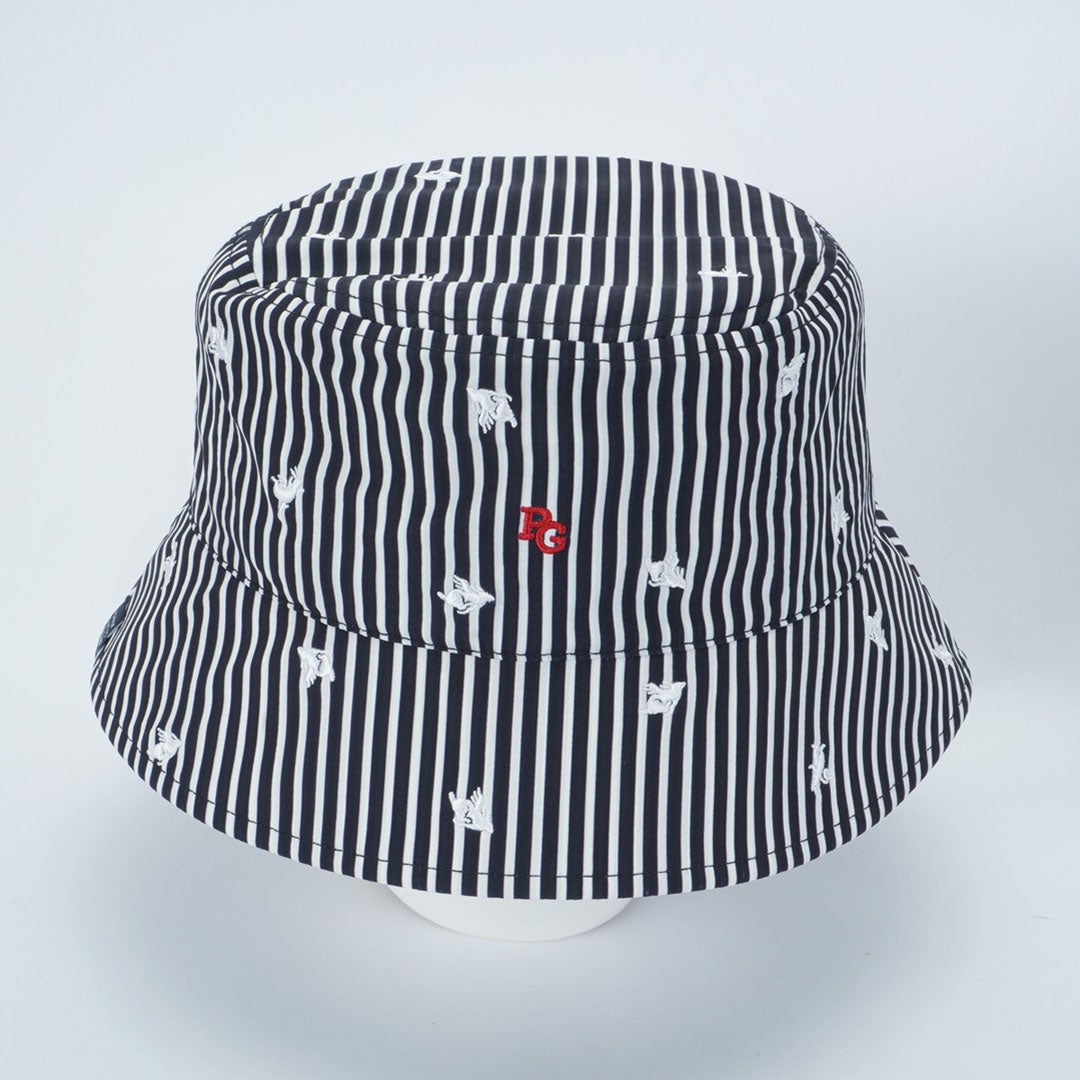 [パーリーゲイツ] PEARLY GATES ユニセックス 酔ッ払イウサギバケットHAT PAMG6ADF　ディープブルー　詳細2