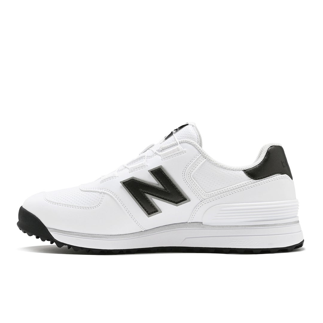 [ニューバランス] new balance ユニセックス 574 v4 SL Boa@ NSMS6M ホワイト/ブラック　　詳細1