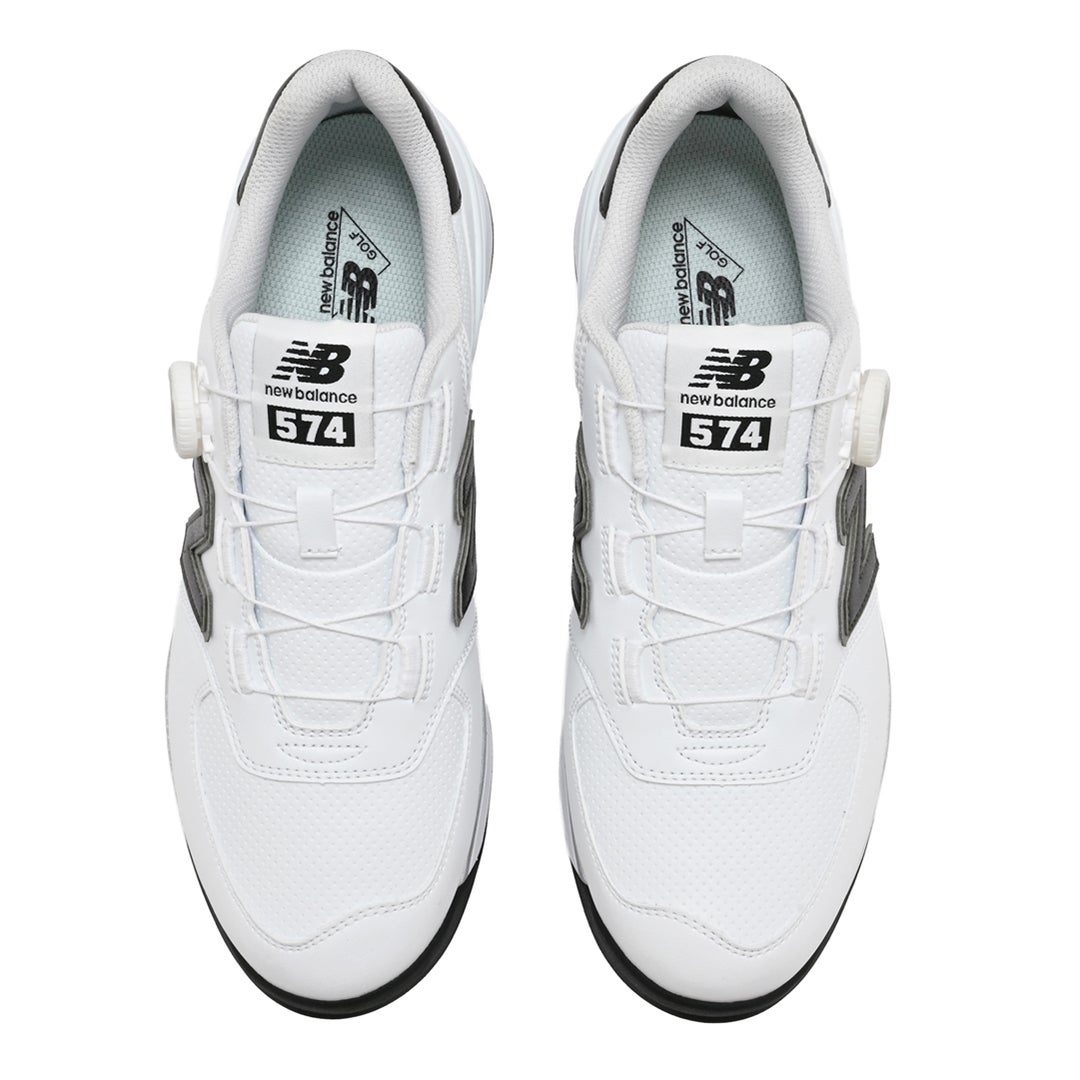 [ニューバランス] new balance ユニセックス 574 v4 SL Boa@ NSMS6M ホワイト/ブラック　　詳細2